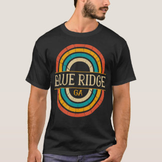 Blue Ridge Georgia Vintage GA Distressed 70s 80s R T-Shirt