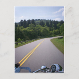 Blue Ridge Motorcycle Ride Postcard