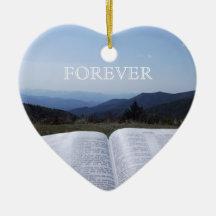 Blue Ridge Mountain Heart Ornament  Robin Ayscue