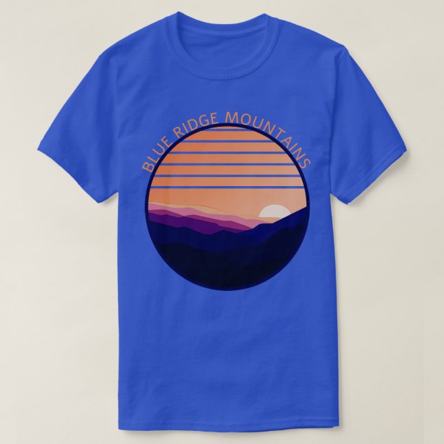 Blue Ridge Mountains Appalachia Appalachian Range T-Shirt (Design Front)