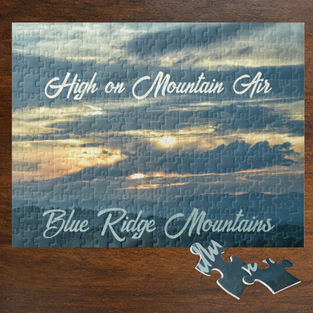 Blue Ridge Mountains High on Mountain Air Photo Jigsaw Puzzle (Creator Uploaded)