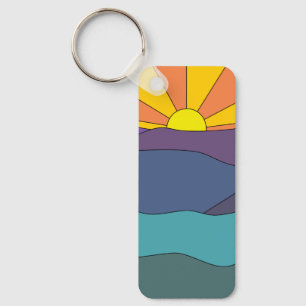 Blue Ridge Mountains Keychain: Psalm 121 Keychain