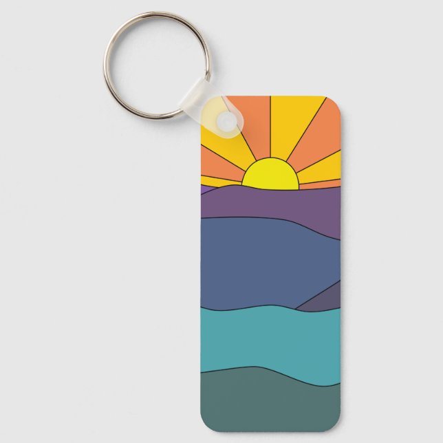 Blue Ridge Mountains Keychain: Psalm 121 Keychain (Front)