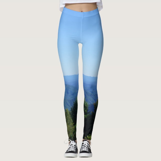 Blue Ridge Mountains leggings (Front)