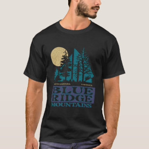 Blue Ridge Mountains National Park Vintage Scenic T-Shirt