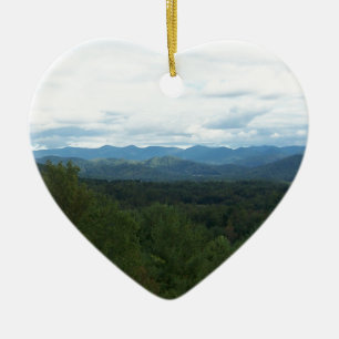 Blue Ridge Mountains - NC Ceramic Ornament