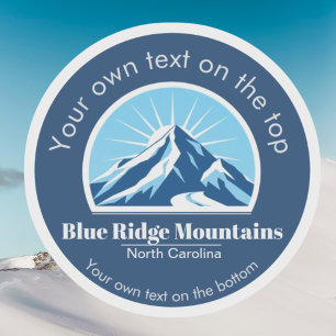 Blue Ridge Mountains NC ski resort souvenir