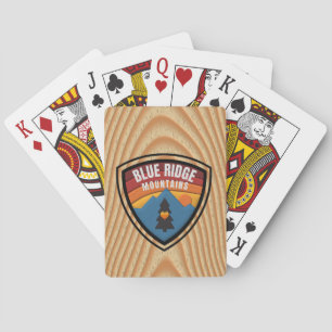 Blue Ridge Mountains Playing Cards
