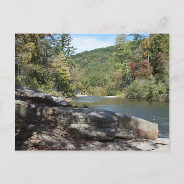 Blue Ridge Mountains Postcard (Front)