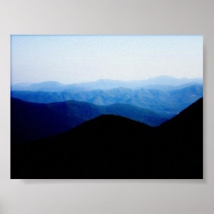 Blue Ridge Mountains Poster