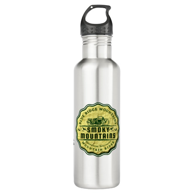 Blue Ridge Mountains Rider 710 Ml Water Bottle (Front)