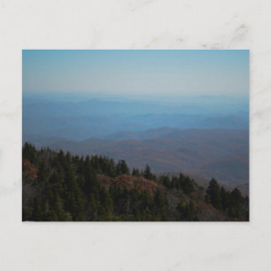 Blue Ridge Mountains Scenic Landscape Nature Photo Postcard