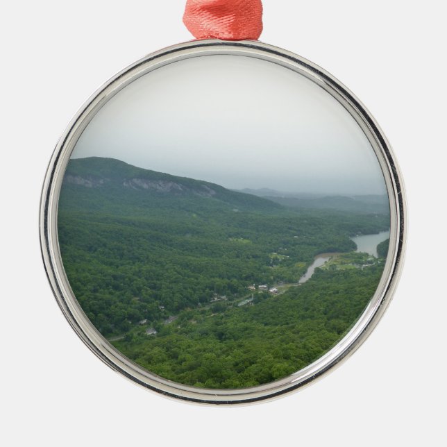 Blue Ridge Mountains Valley Metal Ornament (Front)