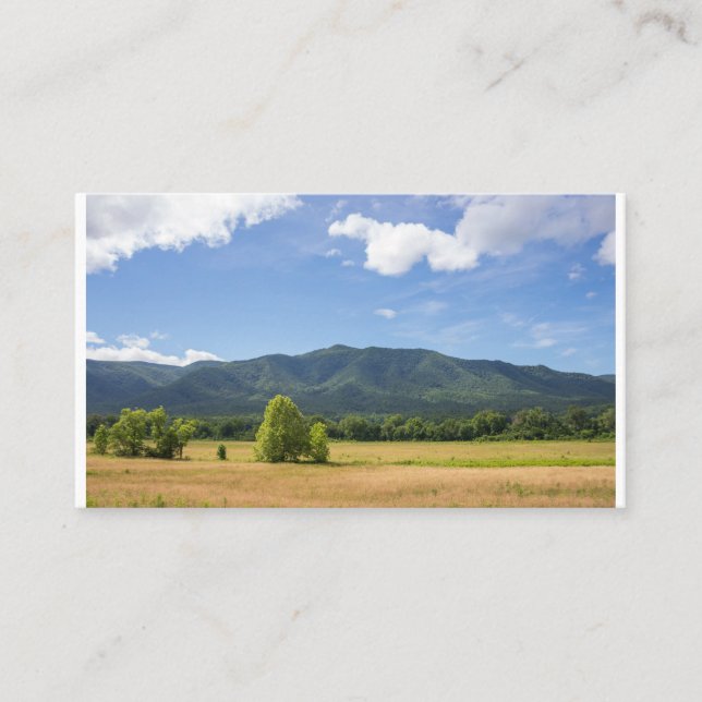 Blue Ridge Parkway - Cades Cove Business Card (Front)