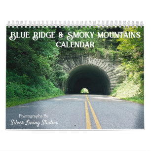 Blue Ridge Parkway et Smoky Mountains Calendrier