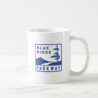 Blue Ridge Parkway Highway Road Trip Retro Coffee Mug