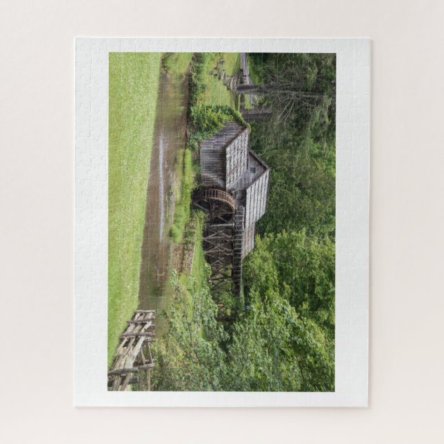 Blue Ridge Parkway - Mabry Mill 2 Jigsaw Puzzle (Vertical)