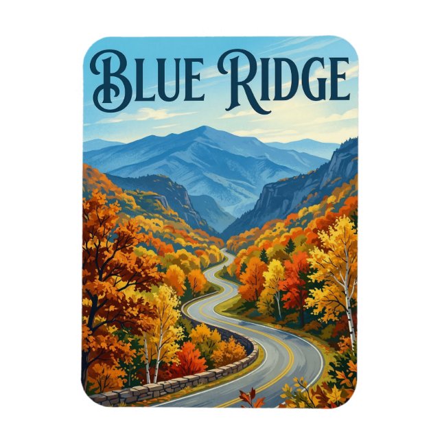 Blue Ridge Parkway Magnet (Vertical)