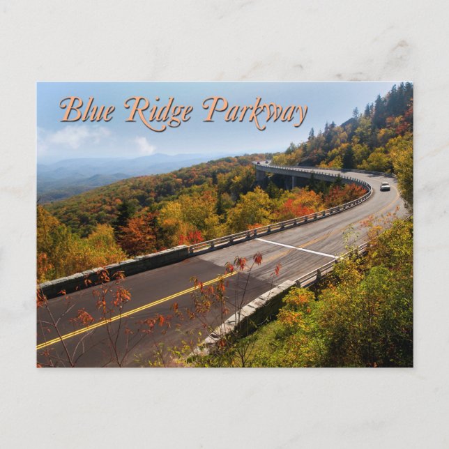 Blue Ridge Parkway Post Card (Front)