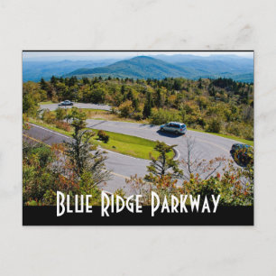 blue ridge parkway postcard