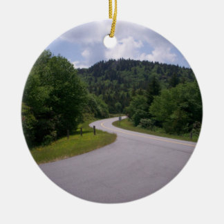 Blue Ridge Parkway Scenic Route Ceramic Ornament