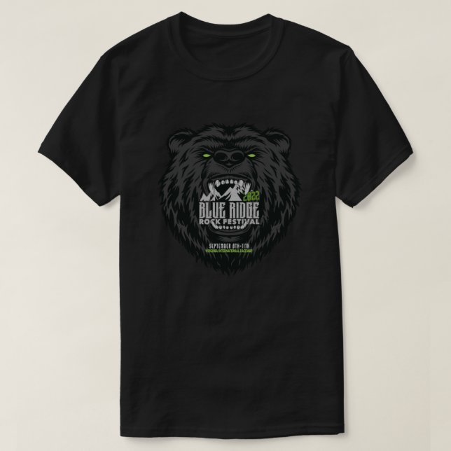 Blue Ridge Rock Festival 2022 T-shirt classique (Design devant)