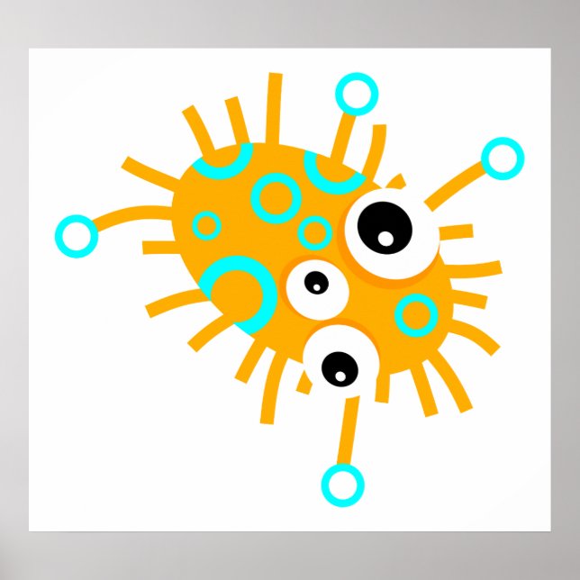 Blue Ringed Germ Poster (Front)