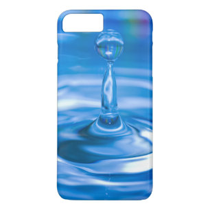 blue rippled water with droplet iPhone 8 plus/7 plus case