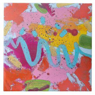 Blue River 6 x 6 Carreaux en céramique