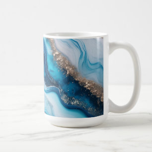Blue River Marble Coffee Mug