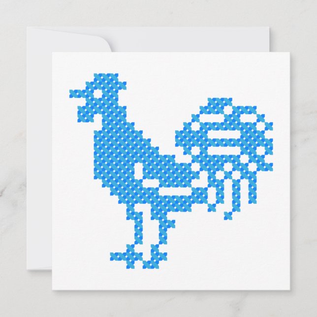 Blue Rooster (Front)