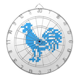 Blue Rooster Dartboard