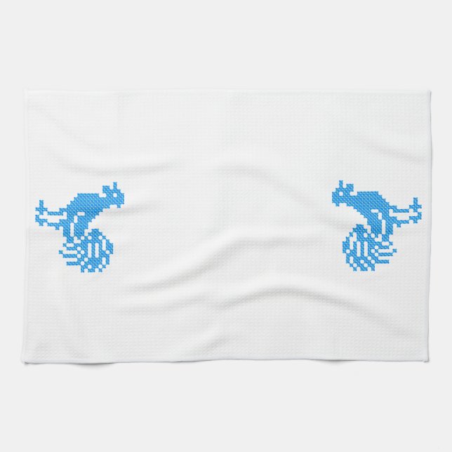 Blue Rooster Kitchen Towel (Horizontal)