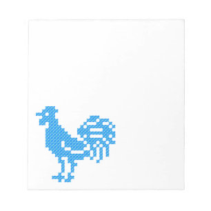 Blue Rooster Notepad