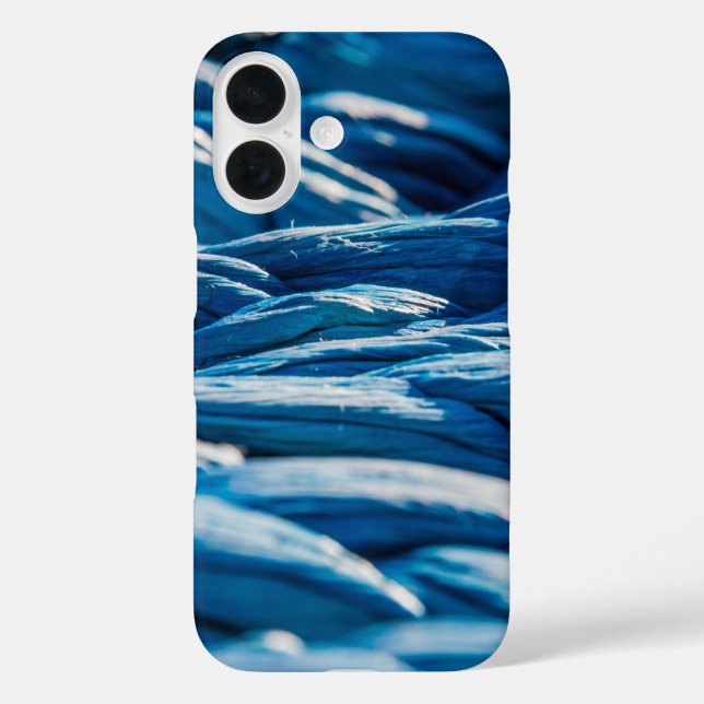Blue Rope Case-Mate iPhone Case (Back)