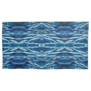 Blue ropes large pattern pillowcase