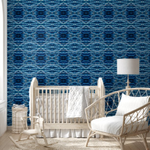 Blue ropes large wallpaper