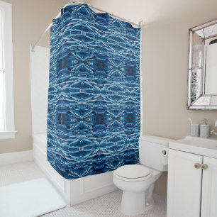 Blue ropes medium pattern