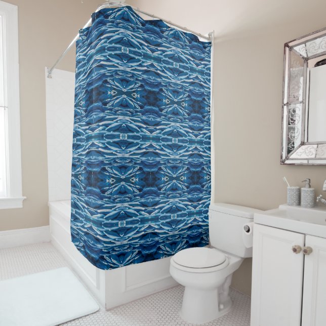 Blue ropes medium pattern (In Situ)