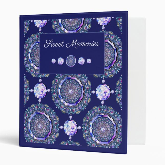 Blue Rosace Binder (Front/Inside)