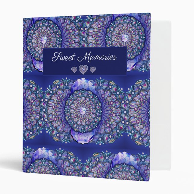 Blue Rosace Binder (Front/Inside)