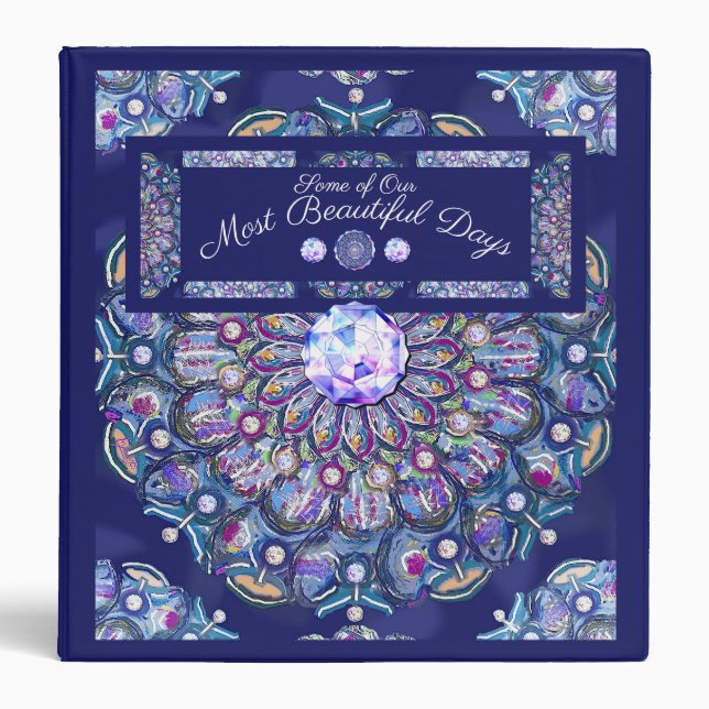 Blue Rosace Binder (Front)