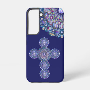 Blue rosace Case-Mate iPhone case