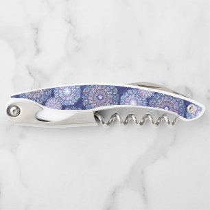 Blue Rosace Corkscrew