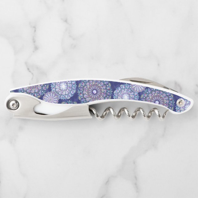 Blue Rosace Corkscrew (Front)