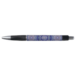 Blue Rosace  Pen