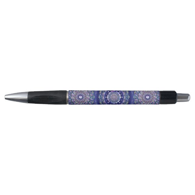 Blue Rosace  Pen (Front)