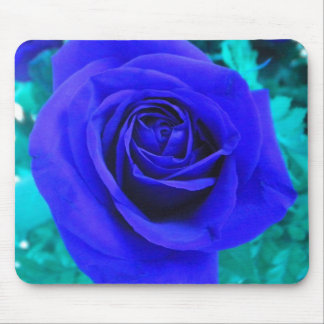 Blue Rose2 mouse pad