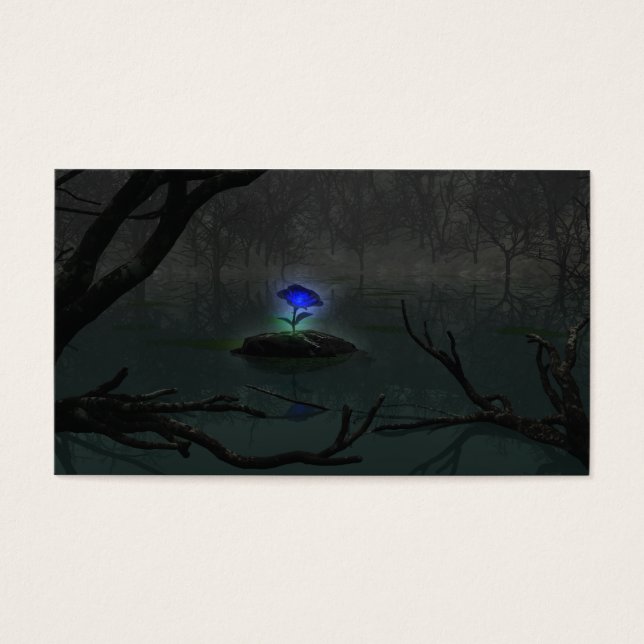 Blue Rose Bookmarks (Front)