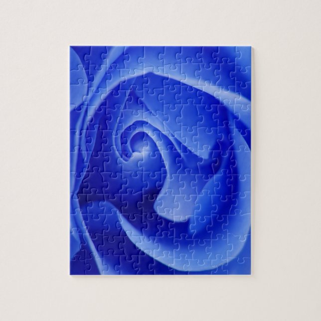 blue rose jigsaw puzzle (Vertical)